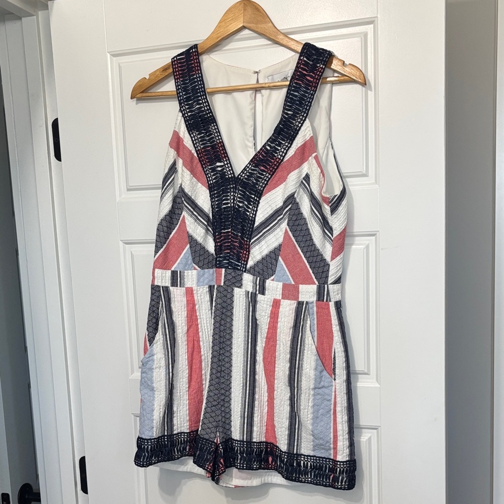 Adelyn Rae Multicolor Striped Sleeveless Top